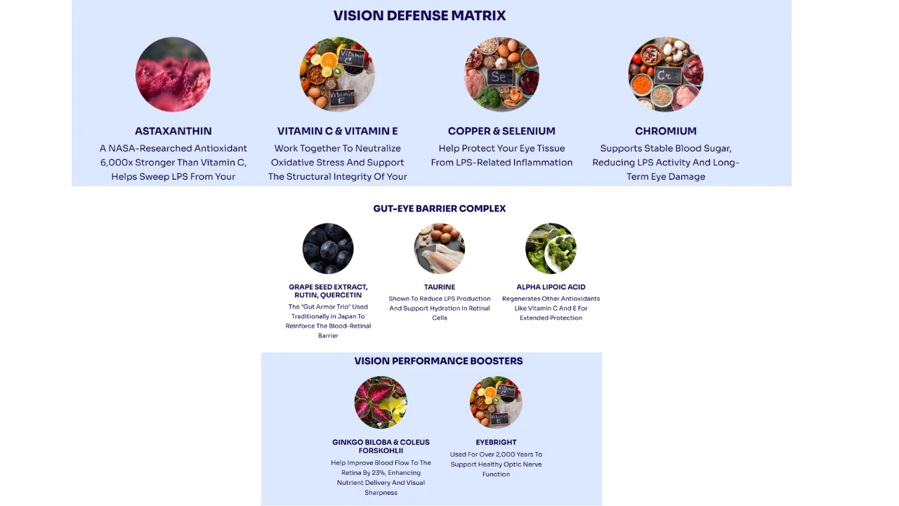 VisiFlora Ingredients Breakdown